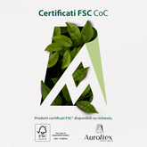 Stampa di etichette di lusso, certificate ed ecosostenibili.