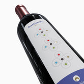 dettaglio etichetta battistero realizzata da ferrariodesign
