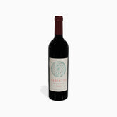 Etichetta albertus di vino rosso